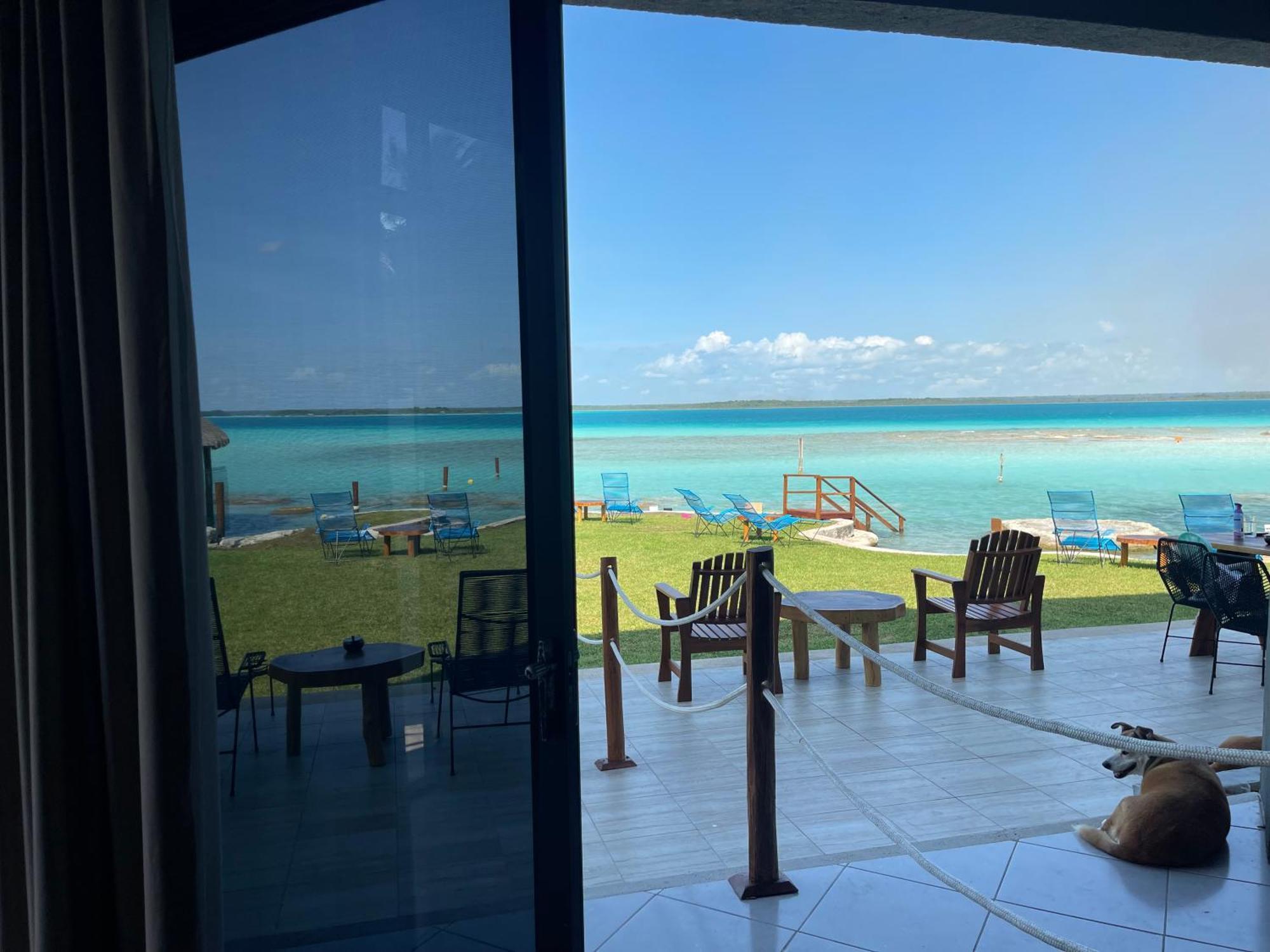 Blue Caribe Bacalar Front Lagoon Exterior photo