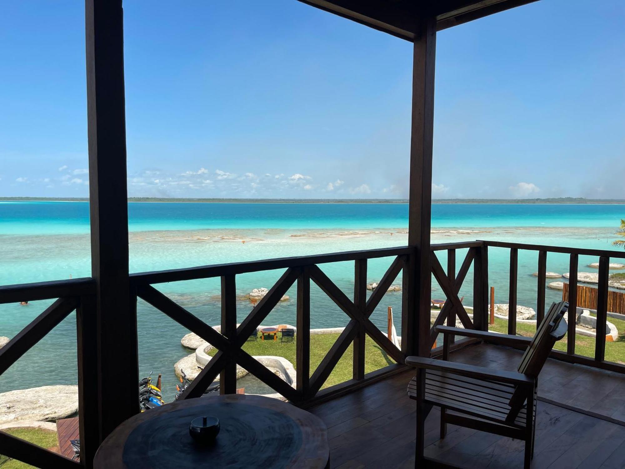 Blue Caribe Bacalar Front Lagoon Exterior photo