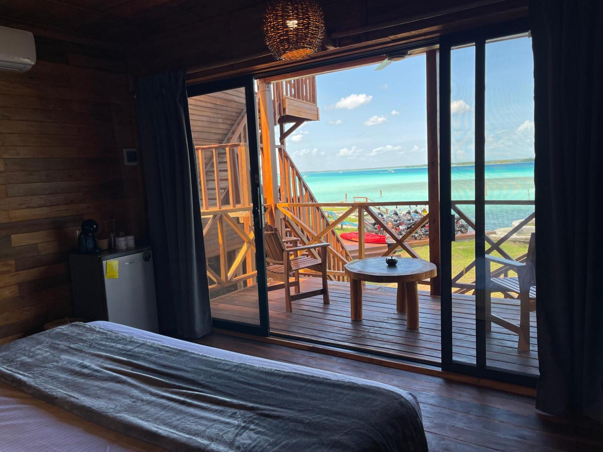 Blue Caribe Bacalar Front Lagoon Exterior photo