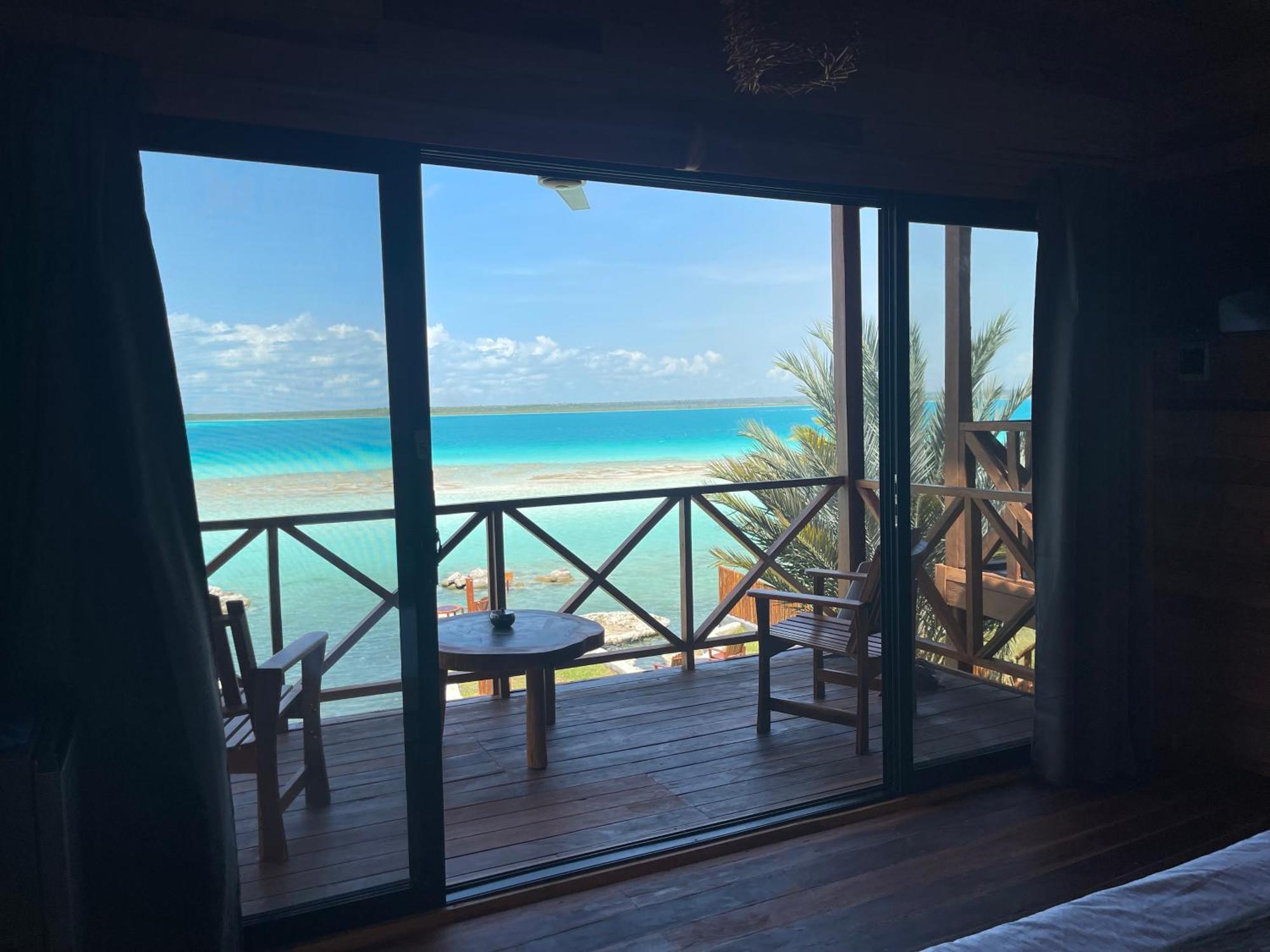 Blue Caribe Bacalar Front Lagoon Exterior photo